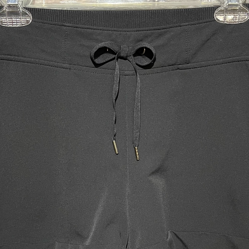 Athleta Midtown Black Drawstring Cuffed Athletic … - image 7